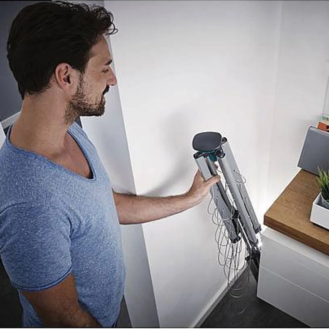 Brico Leifheit Zelfstaande Droogmolen 'Linopop-Up 140' 14M New