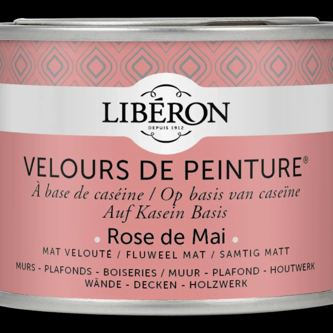 Liberon Muurverf Velours De Peinture Rose De Mai Fluweel Mat 125Ml-Brico New