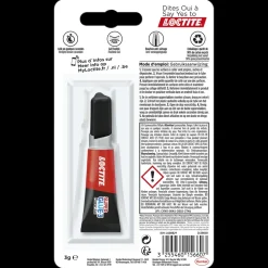 Loctite Secondelijm Power Flex Super Glue-3 3Gr-Brico Best