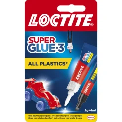 Loctite Secondelijm Super Glue-3 All Plastics 2Gr+4Ml-Brico Sale