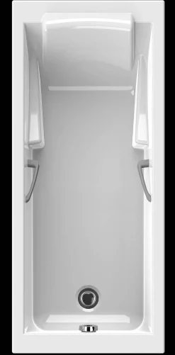 Brico Lodge Rechthoekig Bad - 175 X 75 X 55-57 Cm - Puretex®