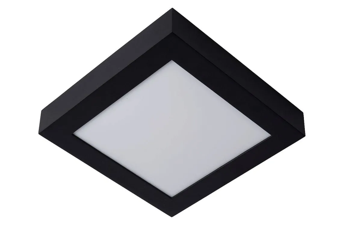 Brico Lucide Plafondlamp Brice Zwart 22W Hot