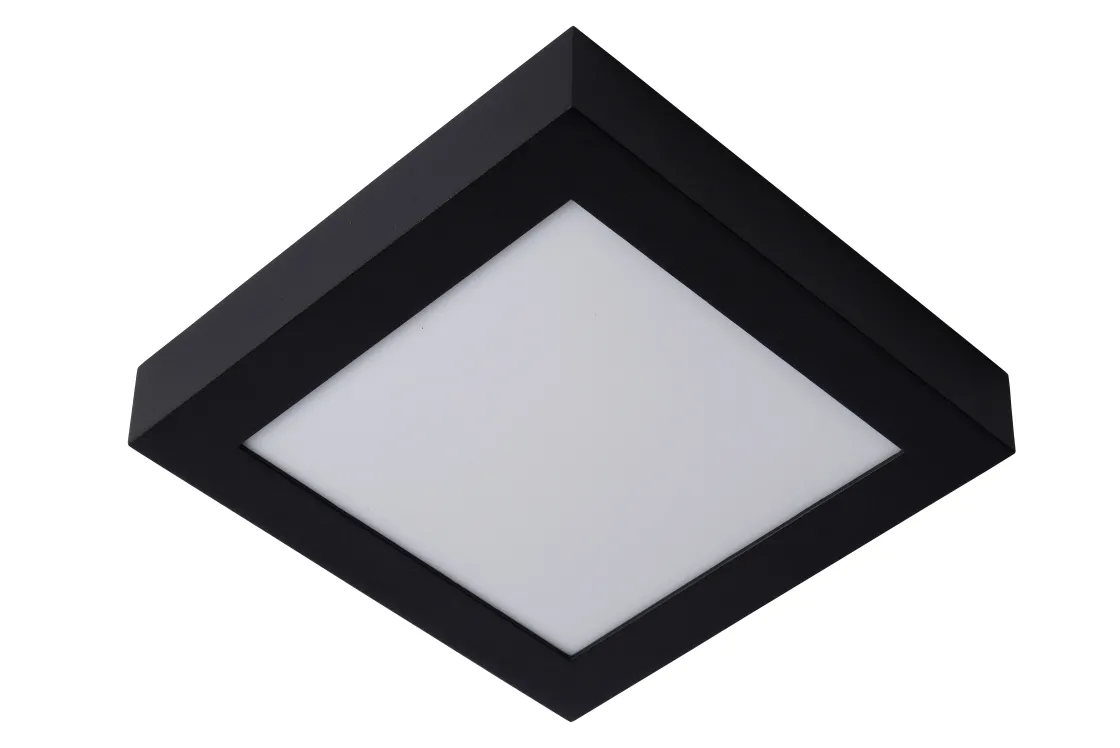 Brico Lucide Plafondlamp Brice Zwart 22W Hot