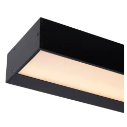 Brico Lucide Wandlamp Alexa Zwart 8W Sale