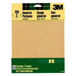 3M Schuurpapier Aluminiumoxide Fijne Korrel 5St/Pak-Brico Outlet
