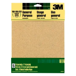 3M Schuurpapier Aluminiumoxide Assortiment Korrels 5St/Pak-Brico Best