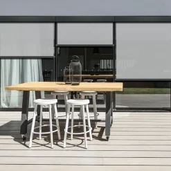 Madeco 1910 E-Roll Lichtdoorlatend Rolgordijn Wit 240X300Cm-Brico Outlet