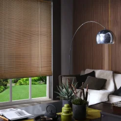 Madeco 7330 Rolgordijn Roll Up Bamboe Caramel 100 X 180 Cm-Brico New