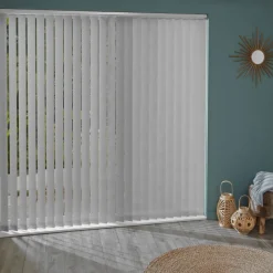 Madeco 3298 Verticale Lamellen Deluxe 5 Stuks Grijs 8,9 X 280 Cm-Brico Clearance