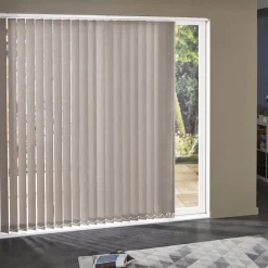 Madeco 3321 Verticale Lamellen 5 Stuks Brandwerend Lichtdoorlatend Beige 8,9 X 280 Cm-Brico