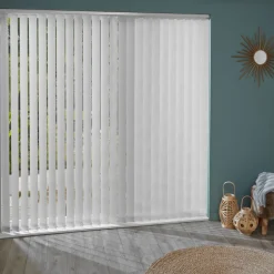 Madeco 3474 Verticale Lamellen Corona 5 Stuks Wit 8,9 X 280 Cm-Brico Best