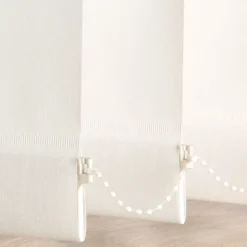 Madeco 4110 Verticale Lamellenset Compleet 127Mm Lichtdoorlatend Wit 250X260Cm-Brico New