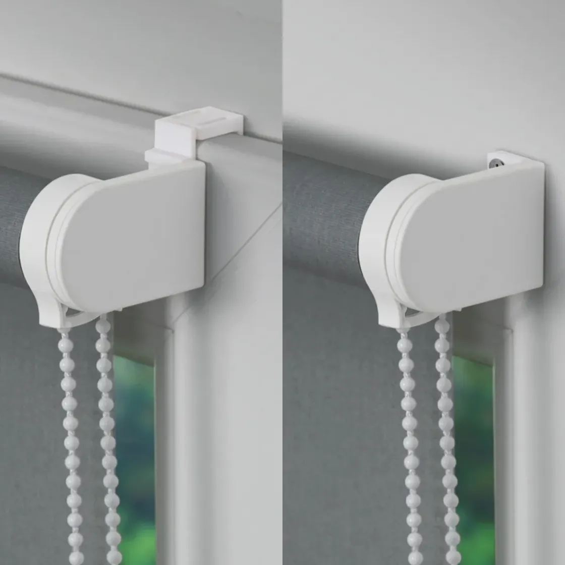 Madeco Manueel Lichtdoorlatend Rolgordijn Wit 1791 210X190Cm-Brico