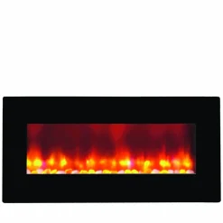 Sfeerhaarden<Brico Manor House Elektrische Hanghaard Collin 98X45X12,5Cm Zwart