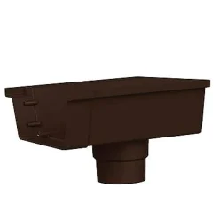 Brico Martens Bakgoot Einduitloop Bruin Rechts 125 Mm Discount