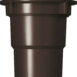 Brico Martens Bakgootuitloop Met Wartel Bruin 125 Mm Best