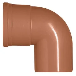 Brico Martens Bocht Pvc Rood 87° 160 Mm Hot