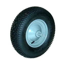 Brico Matador Wiel Voor Kruiwagen , Luchtband.R400,Kogell.150 Mm, Blokp Clearance