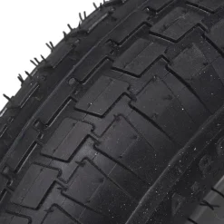 Brico Matador Wiel Voor Kruiwagen , Luchtband.R400,Kogell.150 Mm, Blokp Clearance