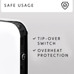 Mobiele Convectors<Brico Mill Convector Kachel Co1200Wifi3 Met Wifi