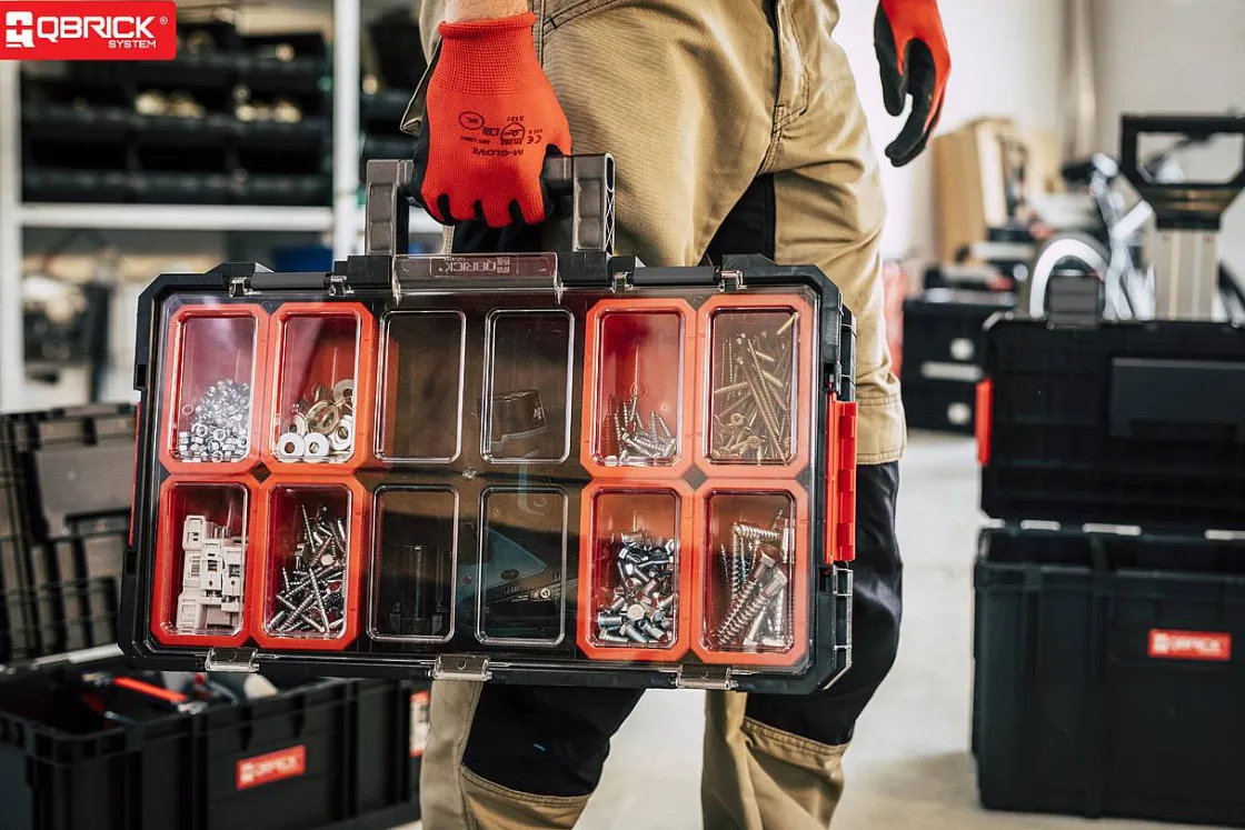 Brico Modulaire Set Voor Het Opbergen En Vervoeren Van Gereedschap. Grote Capaciteit, Maximale Belasting 35 Kg. Best