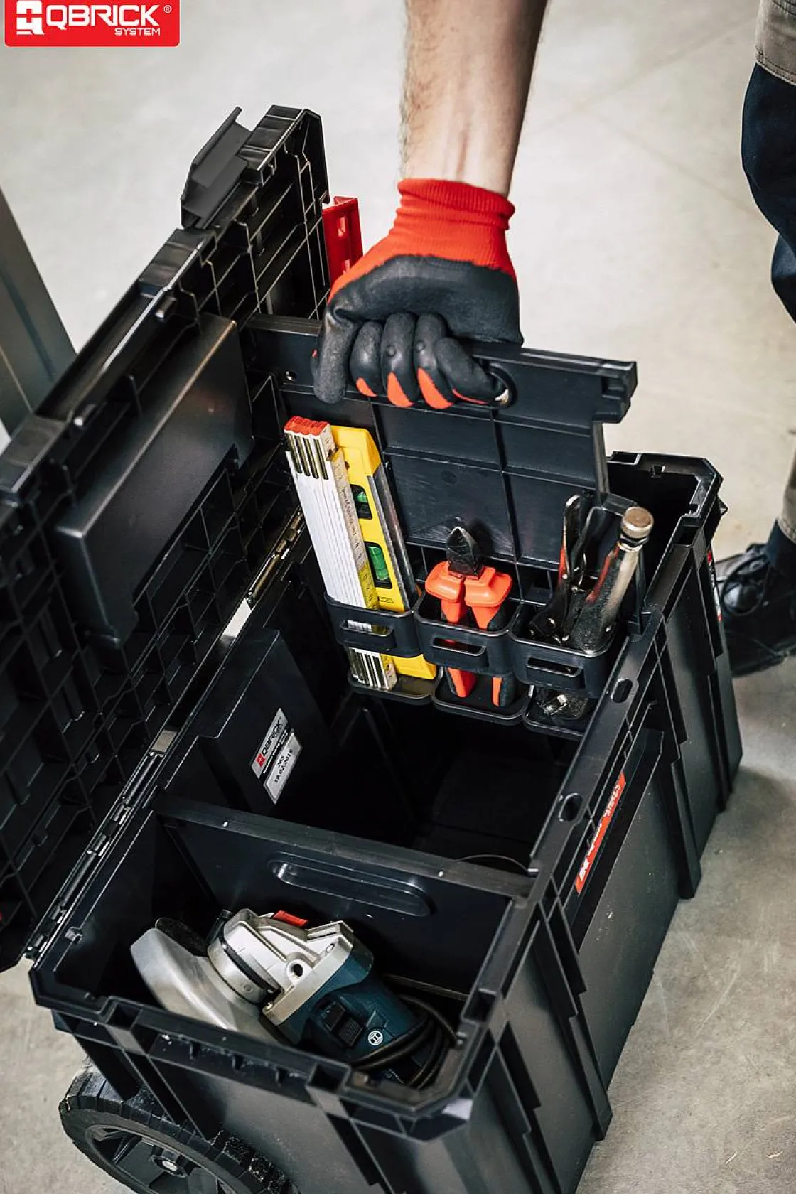 Brico Modulaire Set Voor Het Opbergen En Vervoeren Van Gereedschap. Grote Capaciteit, Maximale Belasting 35 Kg. Best