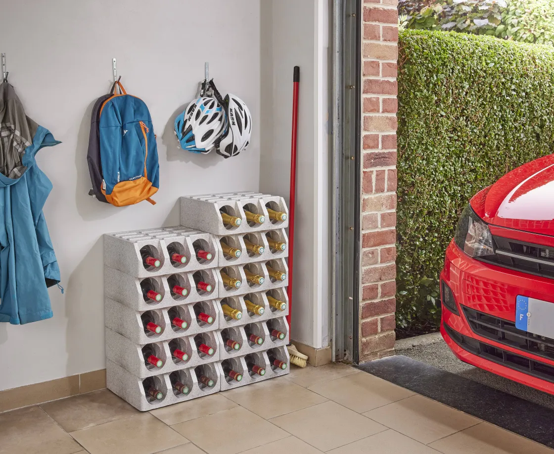 Brico Mottez 3 Flessenrek Grijs Best