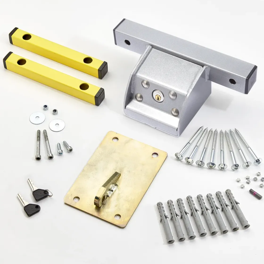 Mottez Anti-Diefstal Garagedeur Grijs-Brico Best