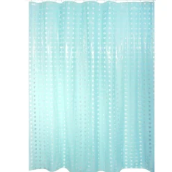 Brico Msv Douchegordijn Bristol Blauw 180Cm Best