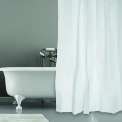 Brico Msv Douchegordijn Wit 120Cm New