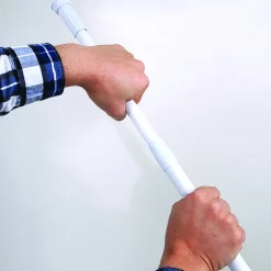 Brico Msv Douchestang 110-200Cm Uitschuifbaar Wit Hot