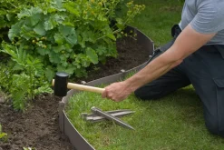 Nature Tuinborder Pe Taupe 3Mm - H15Cmx10M-Brico