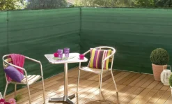 Nortene Balkonscherm Supratex Groen 10X1,5M-Brico Discount