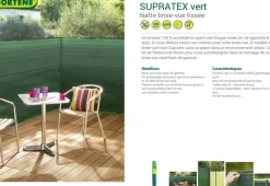 Nortene Balkonscherm Supratex Groen 10X1,5M-Brico Discount