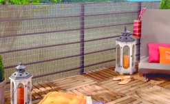 Nortene Donkerbruin Privacyscherm Havana 1X5M-Brico Sale