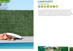 Nortene Kunsthaag Campovert Pvc Groen 2X3M-Brico Sale