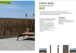 Brico Nortene Tuinscherm Fency Kastanjebruin 1X3M Best