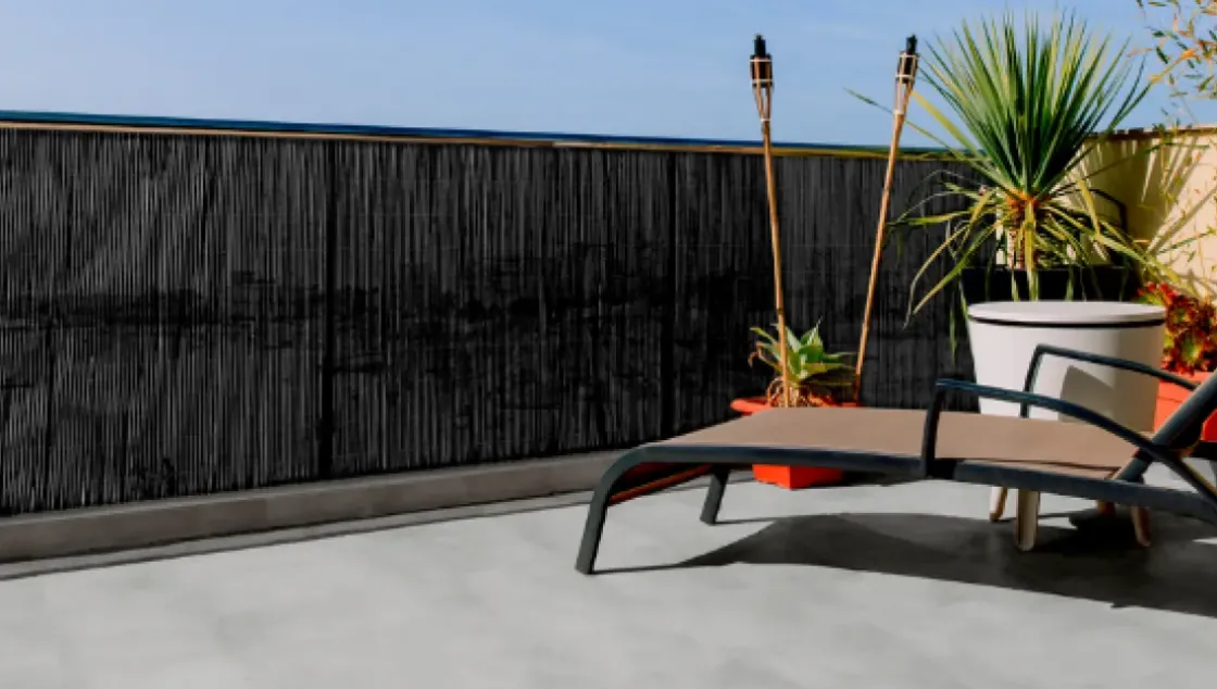 Nortene Tuinscherm Fency Antraciet 1X3M-Brico Clearance