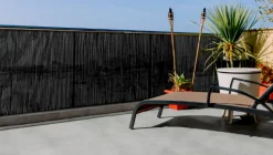 Nortene Tuinscherm Fency Antraciet 1,5X3M-Brico Outlet