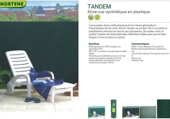 Brico Nortene Tuinscherm Plastic Groen 1X3M Clearance
