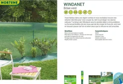 Brico Nortene Zichtdoek Zichtbelemmering Windanet Groen 1X3M Discount