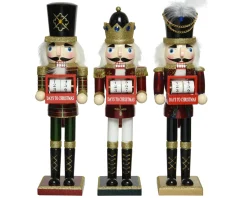 Brico Notenkraker Vurenhout Bordeaux 9,5X10X38Cm 1 Stuk