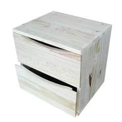 Brico Opbergkubus 2 Laden Den 36X36X30Cm Outlet