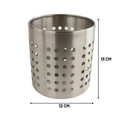 Brico Orange85 Spatelpot Keukengerei Houder Lepelpot Rvs