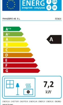 Houtkachels<Brico Panadero Houtkachel Fenix Ecodesign 7,2Kw