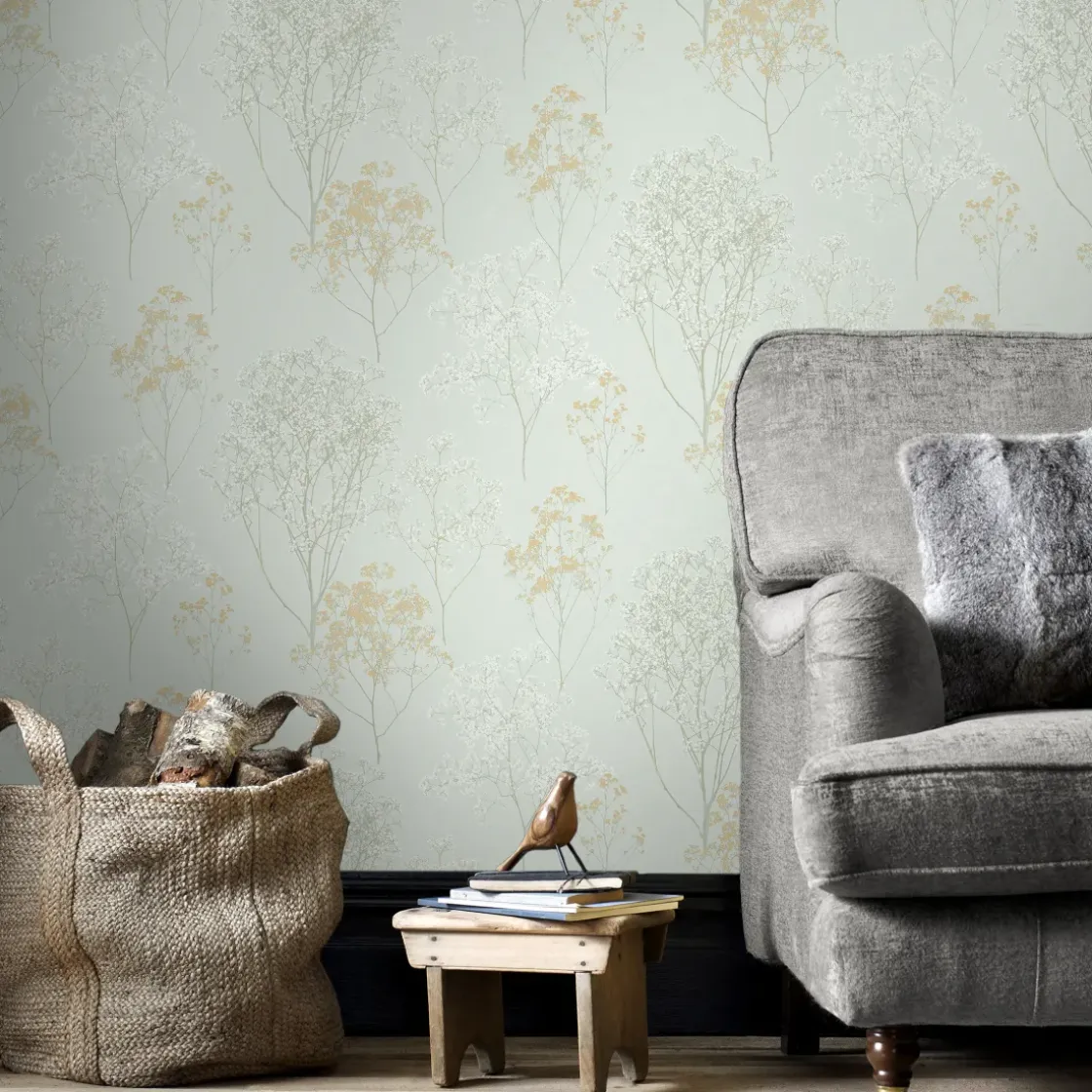 Papierbehang Homestyle Fh37511 Grijs-Brico Best