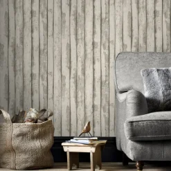 Papierbehang Homestyle Fh37533 Taupe-Brico New