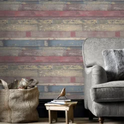 Papierbehang Homestyle Fh37557 Rood-Brico Outlet