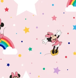Papierbehang Rainbow Minnie-Brico New