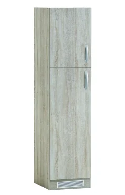 Brico Paprika Kolomkast 60Cm Geborsteld Eik Melamine New